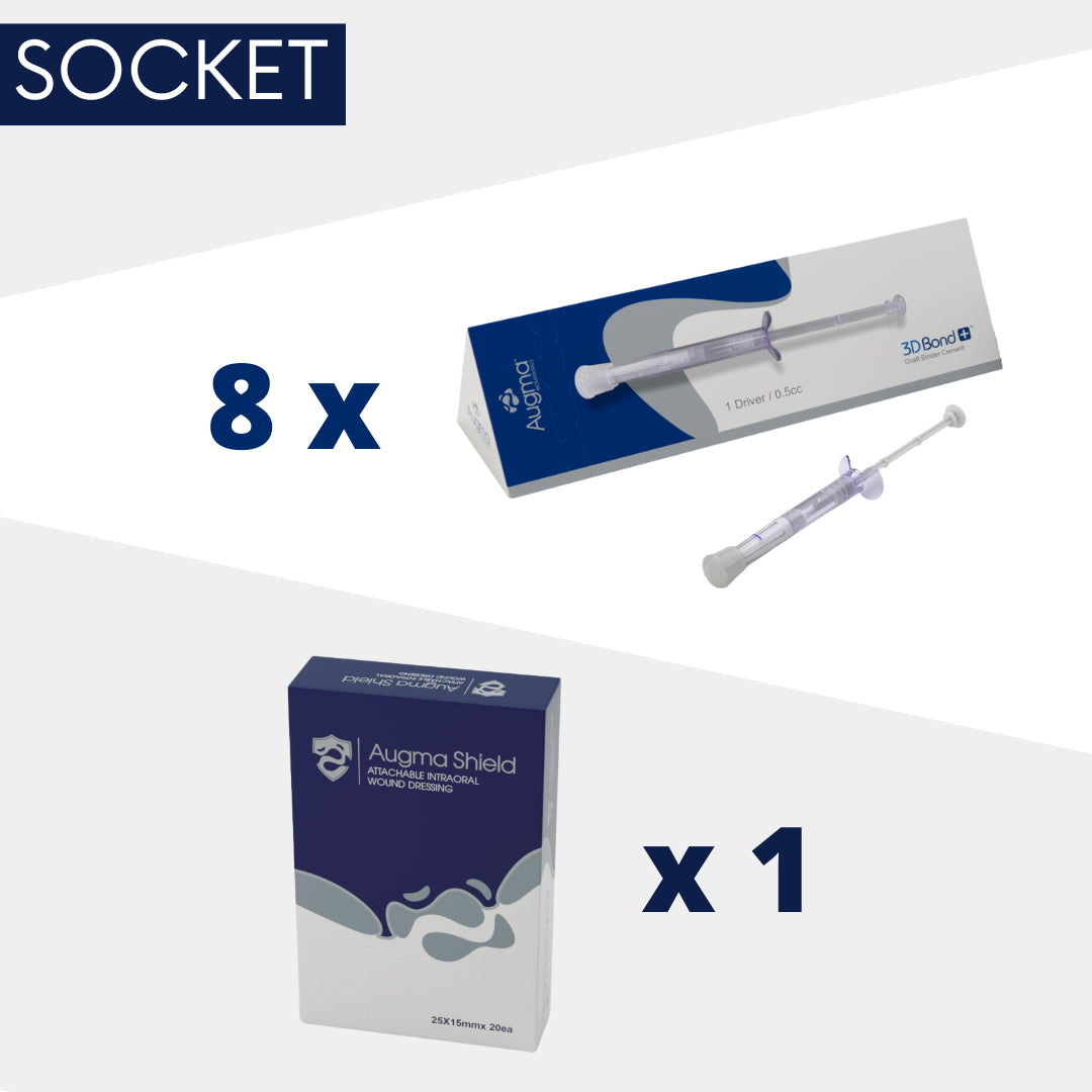 Augma™ Socket Pack 8 X 3D Bond+™ and 1 X Augma Shield™