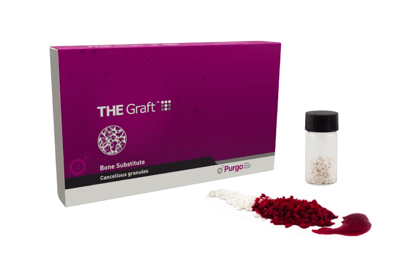 THE Graft Sterile Cancellous Granule, 0.25 - 1.0mm, 0.6cc Vial, 1/Pk #BG-A25