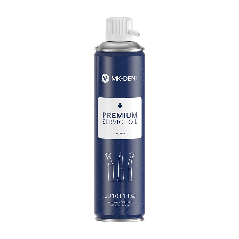 Premium Service Oil Lubricant/Cleaner Spray 500mL, LU1011 (MkDent)