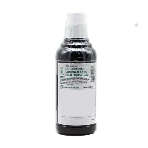 Gluconate Oral Rinse Mouthwash 0.12% CHG