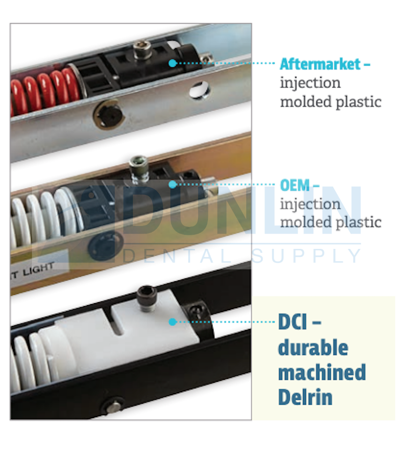 Pelton & Crane LF II Unit Mount Light Spring Assembly - Upgraded Design DCI 2733