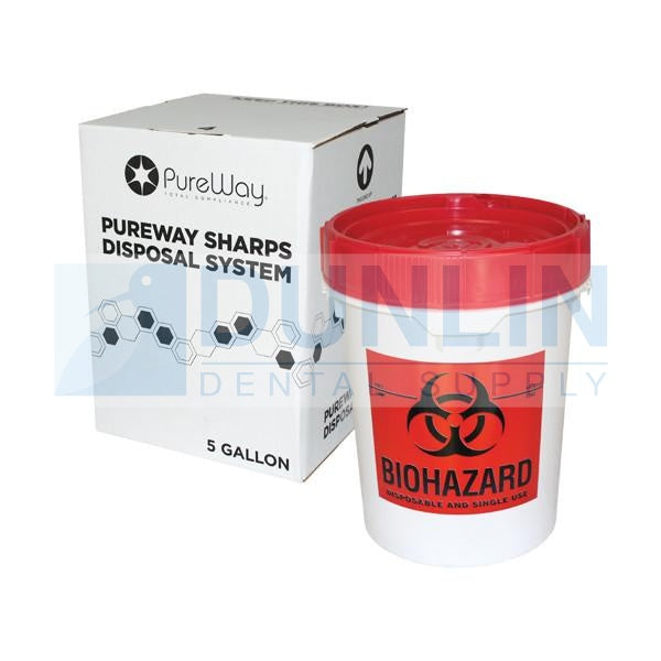 PureWay Sharps Disposal Collection System 5 Gallon (40005)
