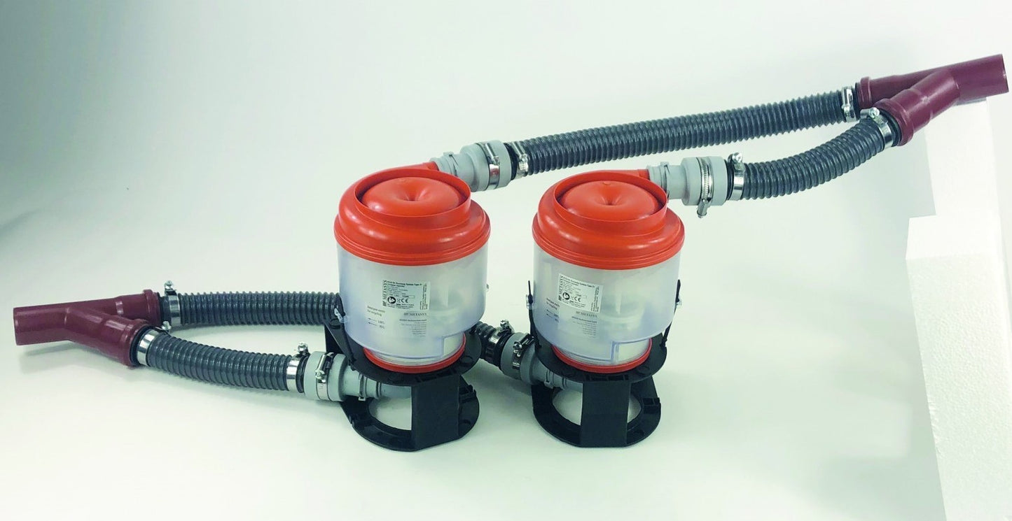 PureWay Eco II Plus High Volume Amalgam Separator Tandem for 10-20 Chairs (New Upgraded Model) #51003