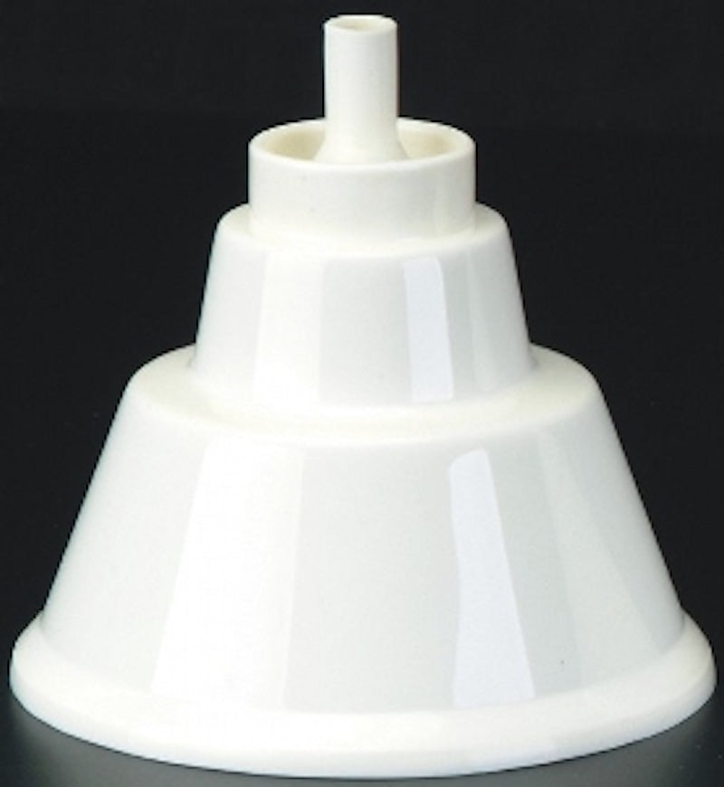 DCI Dry Oral Cup, White Autoclavable Plastic 4" Diameter x 4-1/2" High, Single Pack #5840