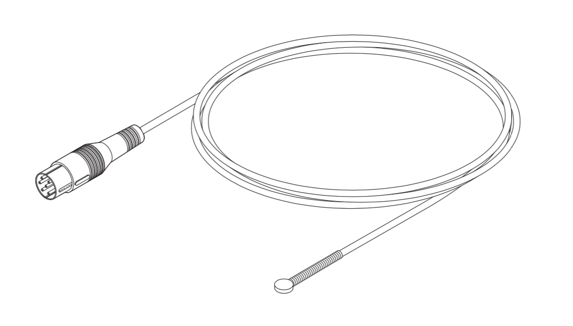 Skin Temperature Probe (Reusable) for Resuscitaire (RW82-1) #AIP132 - OEM MU11225