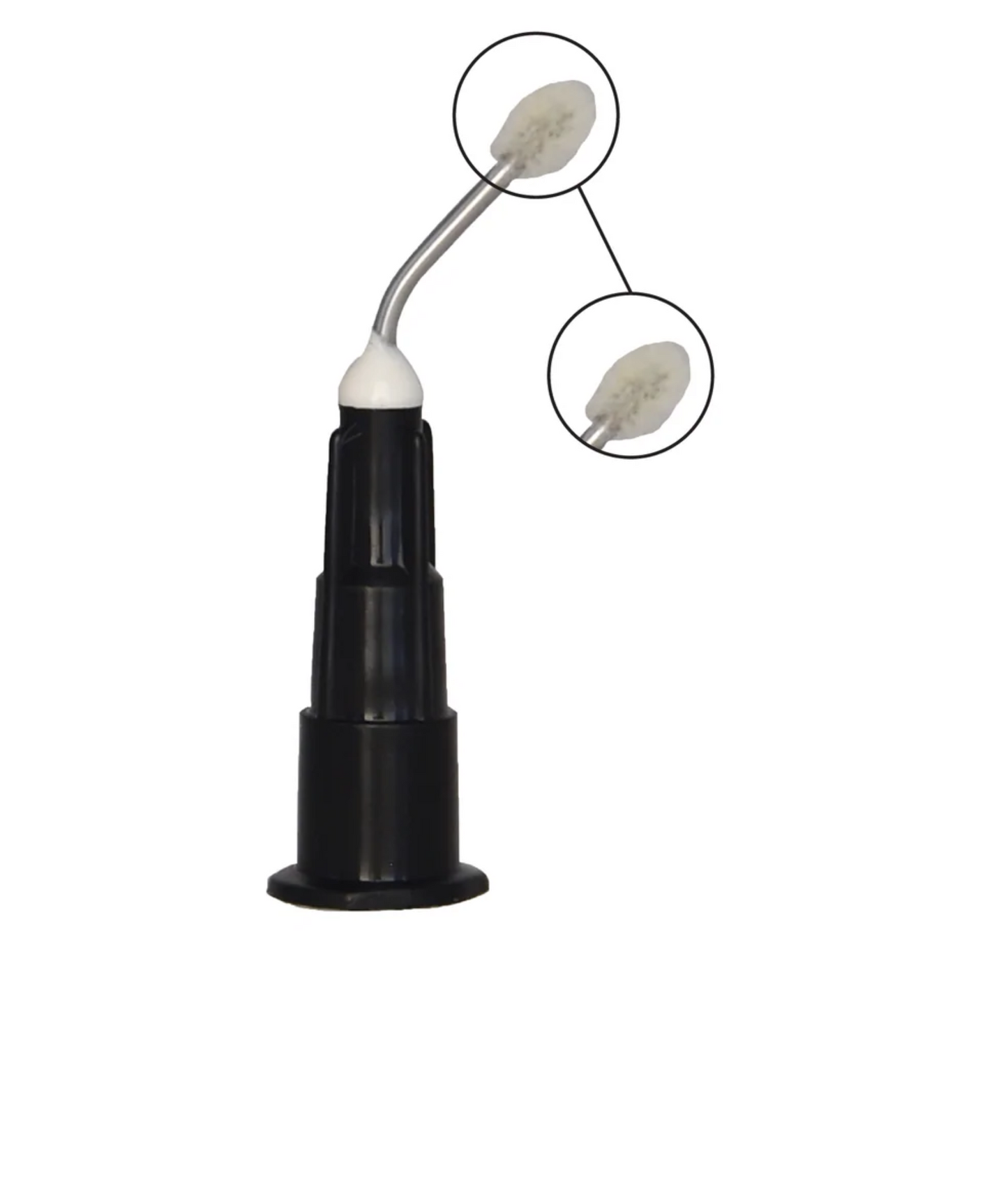 Dental Pre Bent Delivery Tips with Micro Brush End Box of 100 #BTWMB