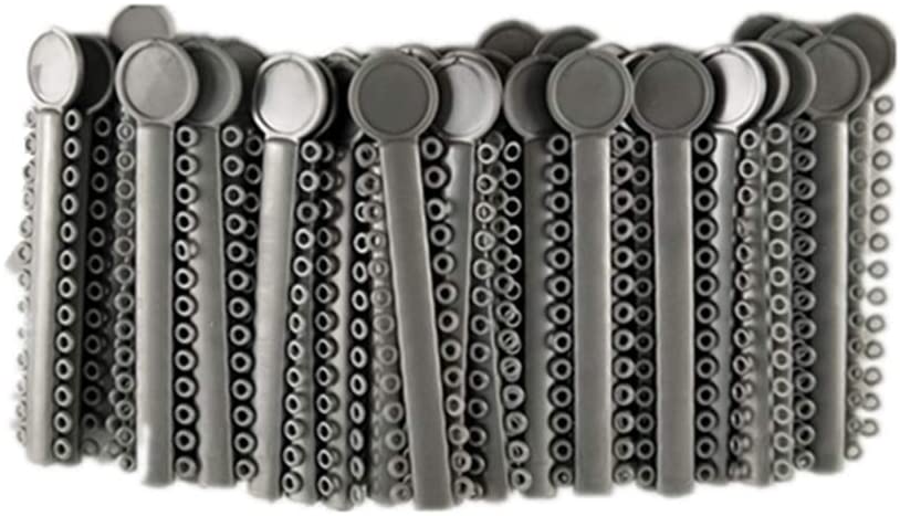 Dunlin Dental Ligature Ties, Excellent Elasticity, Consistent Tension, and Recovery 26 Ties/Strip, 1040/Pk