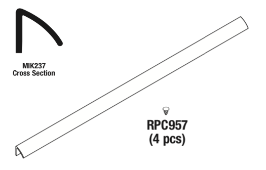RPI Steam Block Kit MIK237 for Midmark Ritter M11 M11D - OEM 002-1244-02