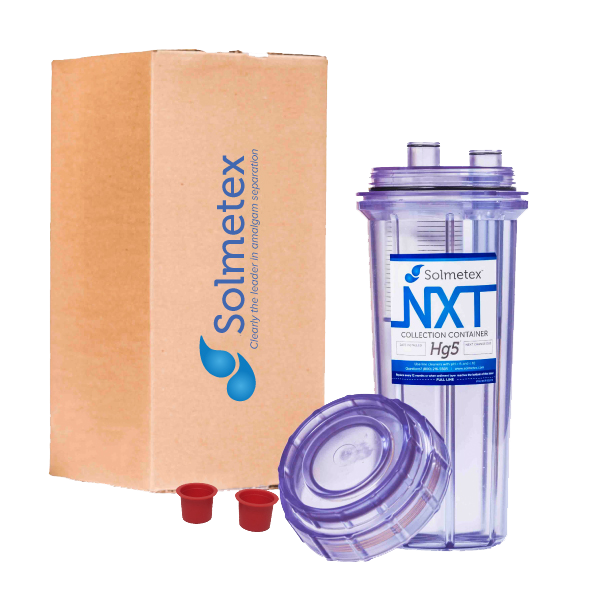 Solmetex NXT Hg5 Collection Container & Recycling Kit #NXT-HG5-002CR