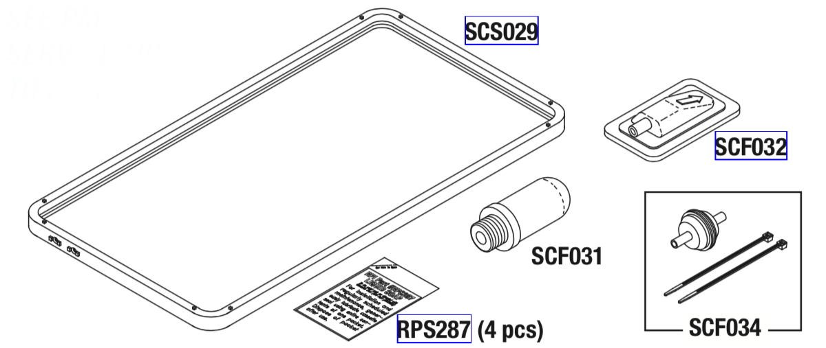 Sterilizer PM Kit for Scican Statim 5000, Statim G4 5000 #SCK036 - OEM 01-101649S