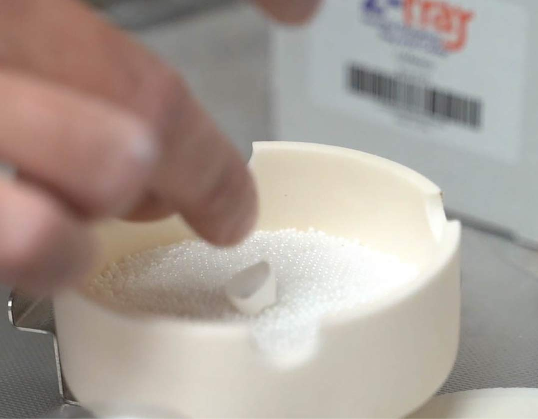 Dental Creations Z-Beads Zirconia Sintering Beads 200g Jar of 2mm Beads