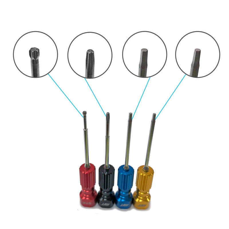 BesQual Multi System Implant Drivers ( Set of 4 ) Fit Most Implant Systems