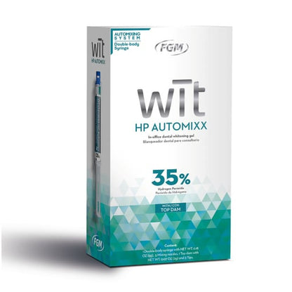 FGM Wit HP AutoMixx 35% Hydrogen Peroxide Whitening Kit – In-Office Automix Gel 1 x 5g  #4000023570