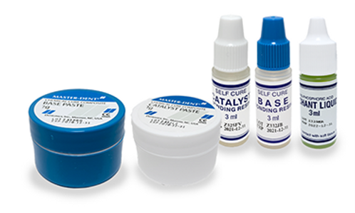 Master-Dent Dentonics Chemical Cure Composite Kit, Made in USA #14-400