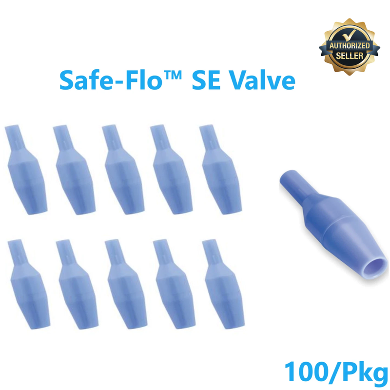 Crosstex SAFE-FLO Universal One-Way Valve for Saliva Ejectors 100/Pack #M1010SUS