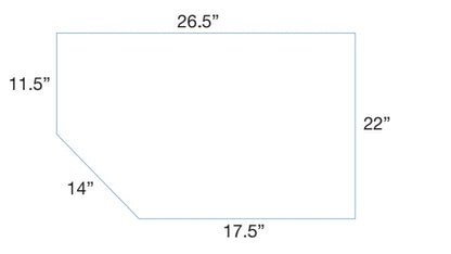 Mirage TPC OMC2375CV Self Contined Orthodontic Mobile Delivery Cabinet (No Built-in Scaler or LED Curing Light)
