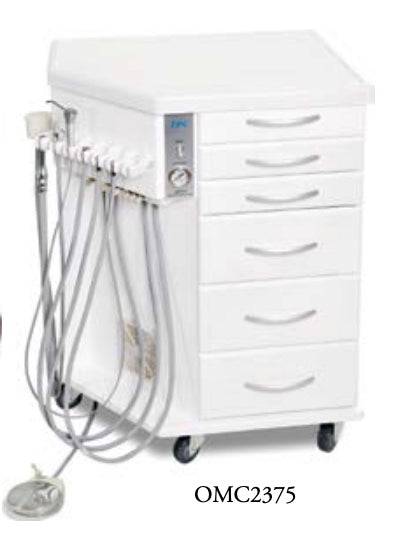Mirage TPC OMC2375CV Self Contined Orthodontic Mobile Delivery Cabinet (No Built-in Scaler or LED Curing Light)