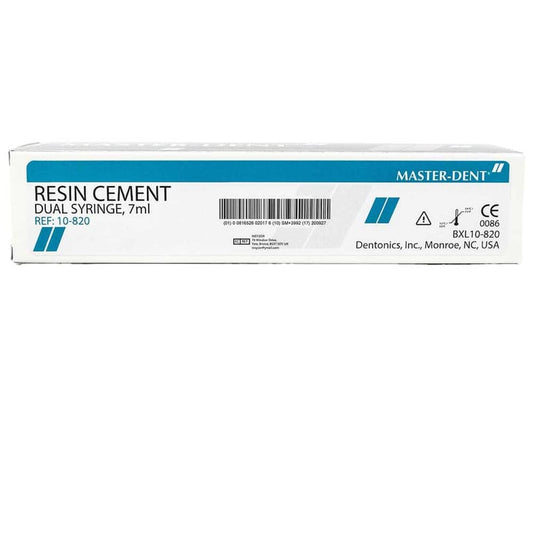 Dentonics Master-Dent Dental Permanent Resin Cement 7ml w/ Tips #10-820