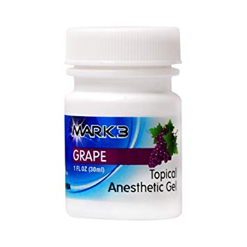 Mark3 Dental Topical Anesthetic Gel 20% Benzocaine 1 oz Jar - Buy 5 Get 1 Free