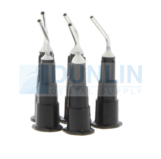 Mark3 Pre-Bent Needle Tips Black 19Ga ( 100, 500 or 1000 Pcs ) Flow #2290
