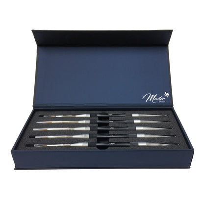 Master Brush Set with Natural Kolinsky Set of 5