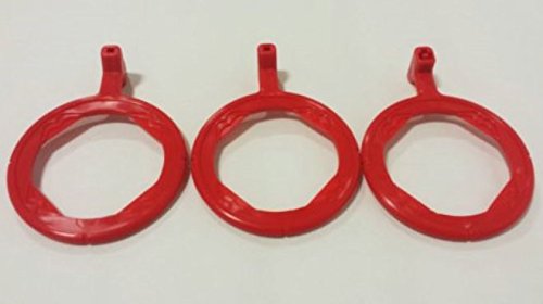 XCP Style Red Bitewing X-Ray Aiming Rings Interchangeable with Rinn & Flow Dental