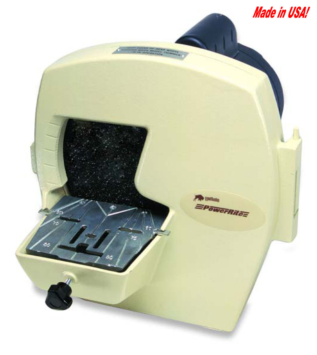 Buffalo Dental Wet Model Trimmer - 10" Reversible Carborundum Disc, 1/3 HP motor, 120 Volt - Made in USA