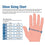 Disposable Vinyl Gloves size chart 