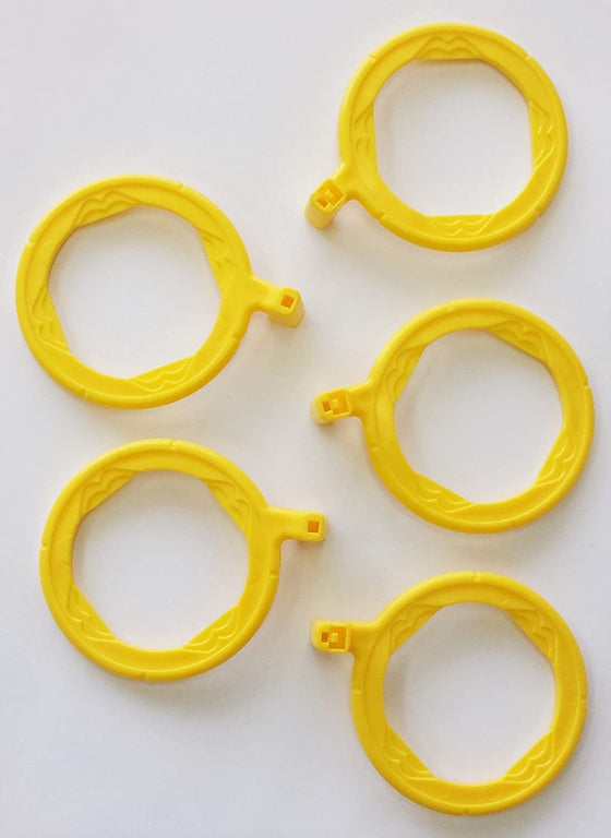 XCP Style Yellow Posterior X-Ray Aiming Rings Interchangeable with Rinn & Flow Dental