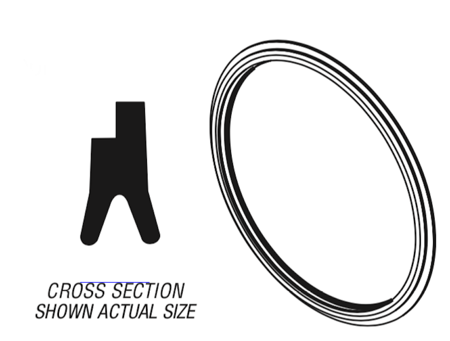 Door Gasket AMG161 for Amsco/ Steris Eagle 10 & 10 Plus - OEM P426637261