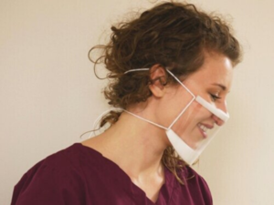 ClearMask Anti-fog ASTM Level 3 Elastic Strap Transparent Medical Mask - Box of 24