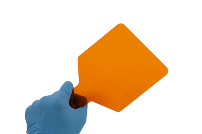 Dunlin Dental Protective Curing Light Shield Hand-Held Visible Light Plate Board #CLS-HH