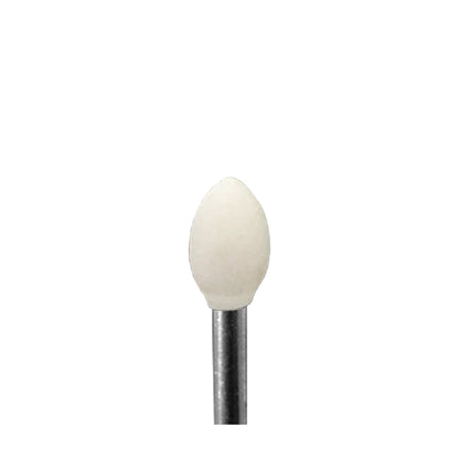 BesQual FG White Mounted Stones (Pack of 12) for Finishing Porcelain, Gold, Silver Alloys, Amalgam and Composites
