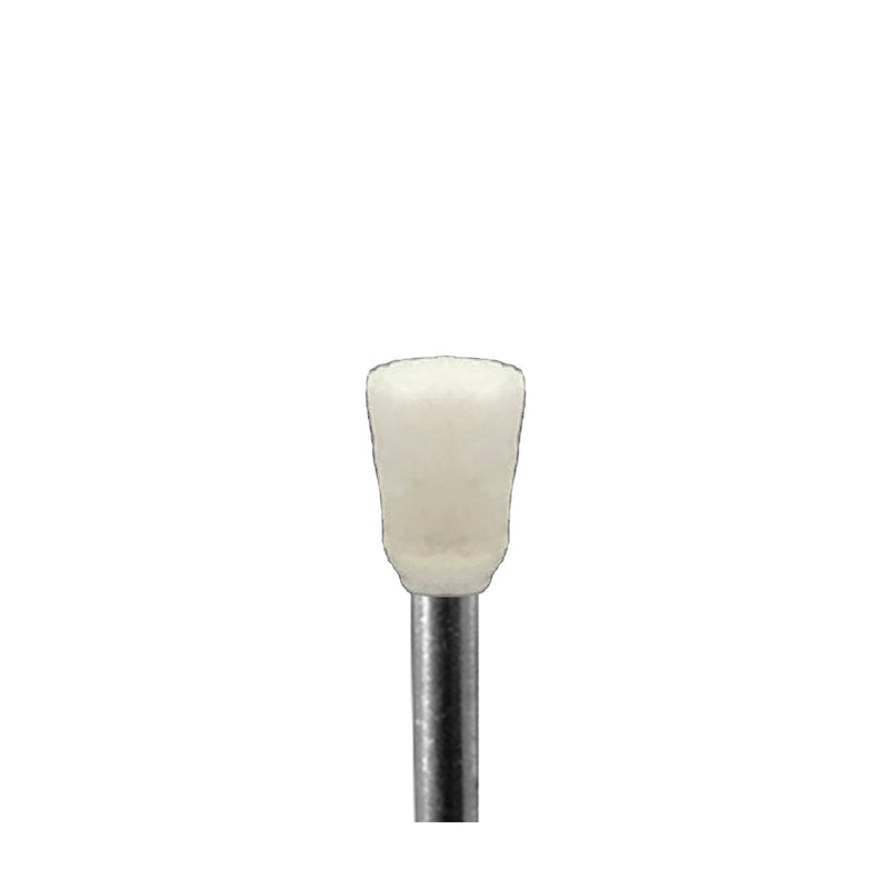 BesQual FG White Mounted Stones (Pack of 12) for Finishing Porcelain, Gold, Silver Alloys, Amalgam and Composites