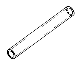 TEFLON® TUBE (3/8" ID x 2-3/4" lg.) MDT029 for Chemiclave 5500 MDT (HARVEY®) #OEM Part #250085201