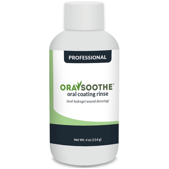OraSoothe Oral Wound Gel for Mouth Pain 4oz Single Bottle Cool Mint Flavor
