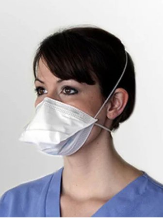 Prestige Ameritech ProGear Medical N95 NIOSH Duckbill Style Mask with Ties, Made in USA Box of 50