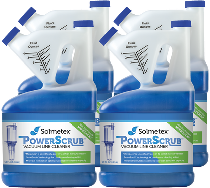Solmetex PowerScrub Vaccuum Line Cleaner, Eco-friendly, 100% Biodegradable