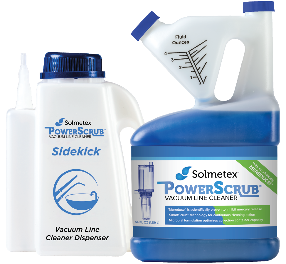 Solmetex PowerScrub Vaccuum Line Cleaner, Eco-friendly, 100% Biodegradable