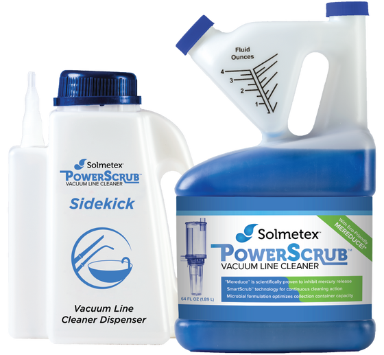 Solmetex PowerScrub Vaccuum Line Cleaner, Eco-friendly, 100% Biodegradable
