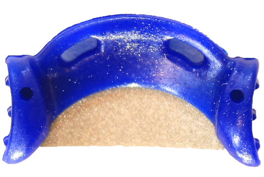 QwikStrip Finishing IPR Strips, Curved, 10/Pack, BLUE, 0.13mm . For Cement #QSC-M
