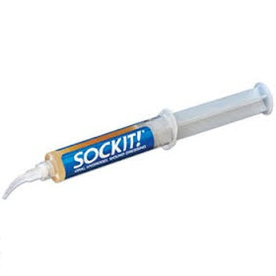 SOCKIT! Hydrogel Oral Wound Dressing 5 x 10gm Syringes MCMP #SI-5