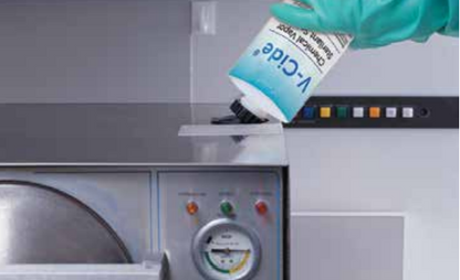 Certol V-Cide Solution Chemical Vapor Sterilant, 4 x 1 Liter Bottles #VC338