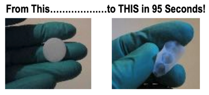 Advantage Dental Temporary Thermoplastic Crown Matrix Buttons - Box of 72 Buttons  #100