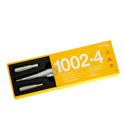 Premium Prophy Air Motor 4 Holes (Reduction 3000 rpm) with 3 Nose Cones #1002-4