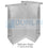 Dental Delivery Bags - Heavy Duty White Paper Bags, Tin Tie Closure, Reinforced Base (5.5 x 11") 500 Pcs